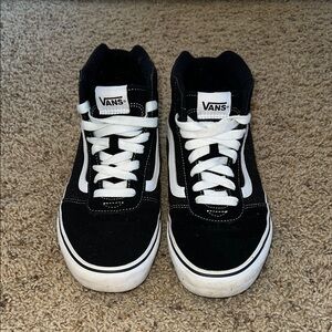 Vans Classic Black and White High-Tops